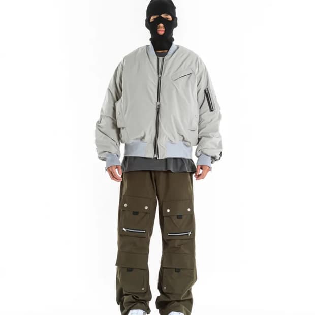 2) 드네이지 유틸리티 짚 오버사이즈 MA-1 항공점퍼