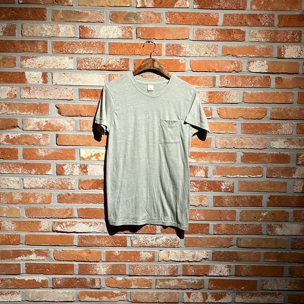 80s USA 빈티지 포켓 티셔츠