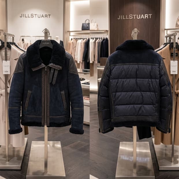 질스튜어트 뉴욕의 오일워시드 쉽스킨 무스탕(매장가198만원,105사이즈)