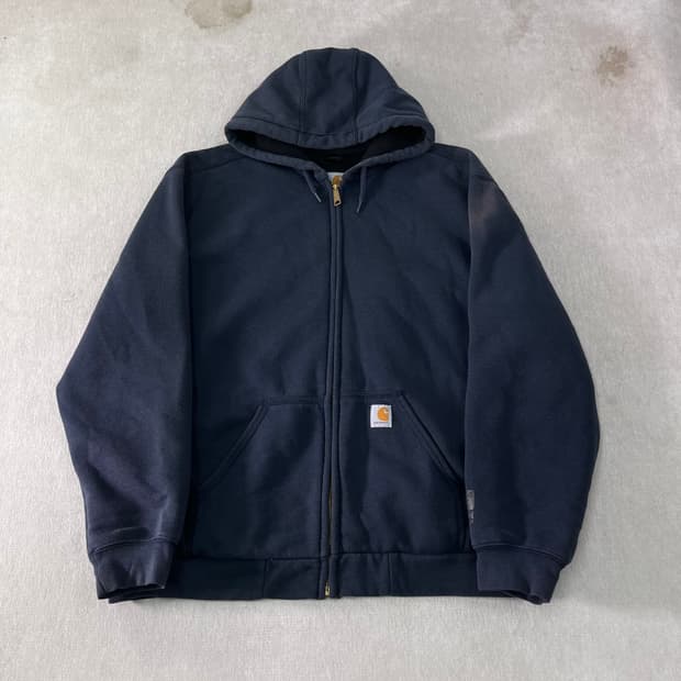110 칼하트 써멀 네이비 후드집업