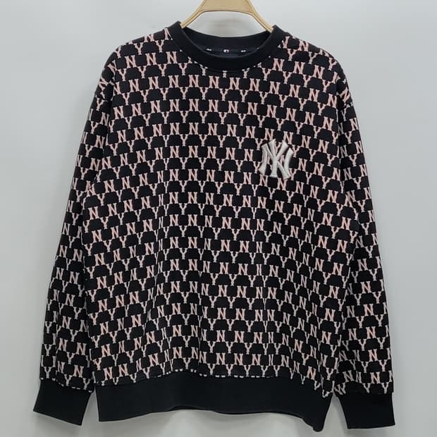 MLB 21FW 엠엘비 뉴욕양키즈 모노그램 오버핏 맨투맨 / 100(L)