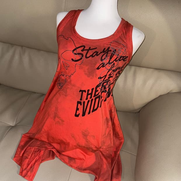 Ghost of Harlem skull point sleeveless