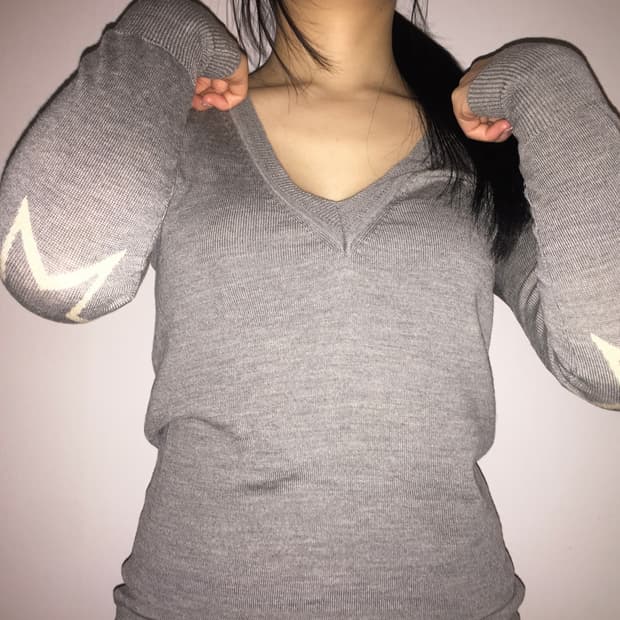 빈티지 디테일 니트