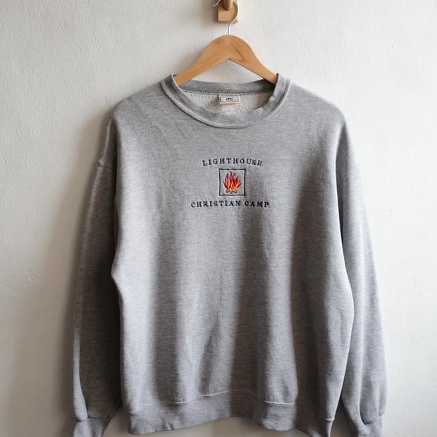 90s 리 헤비웨이트 스웻셔츠