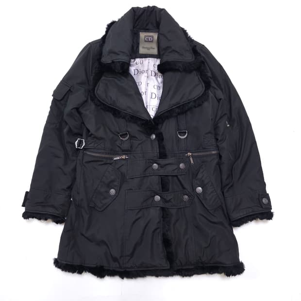 크리스찬 디올 스포츠 유틸리티 퍼 자켓