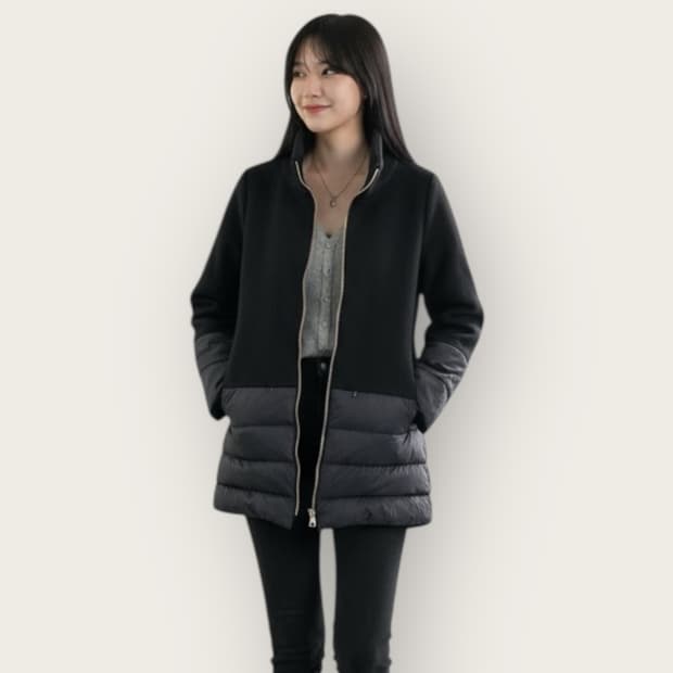 42/ 에르노 구스다운 패딩코트 자켓