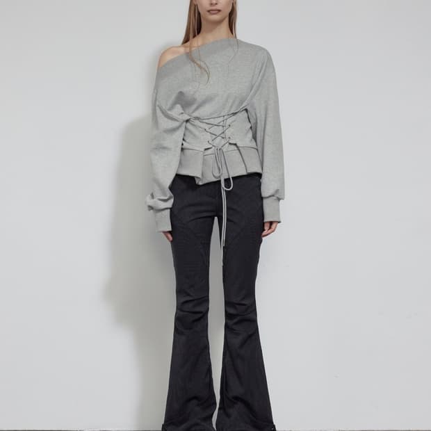 보헤미안서울 코르셋 스웻셔츠