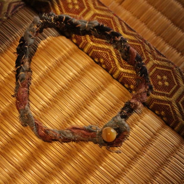 명주 자개 팔찌