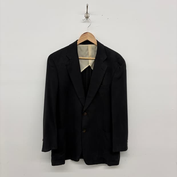 버버리 빈티지 블랙 남성 자켓 M