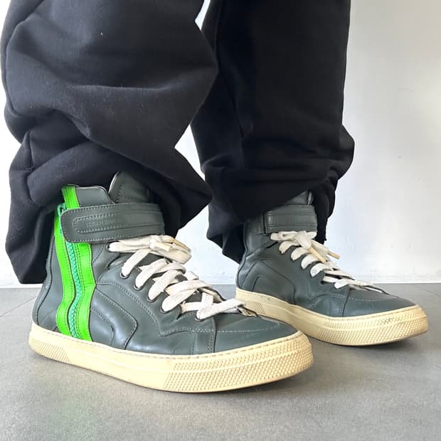 피에르 하디 집업 레더 하이탑