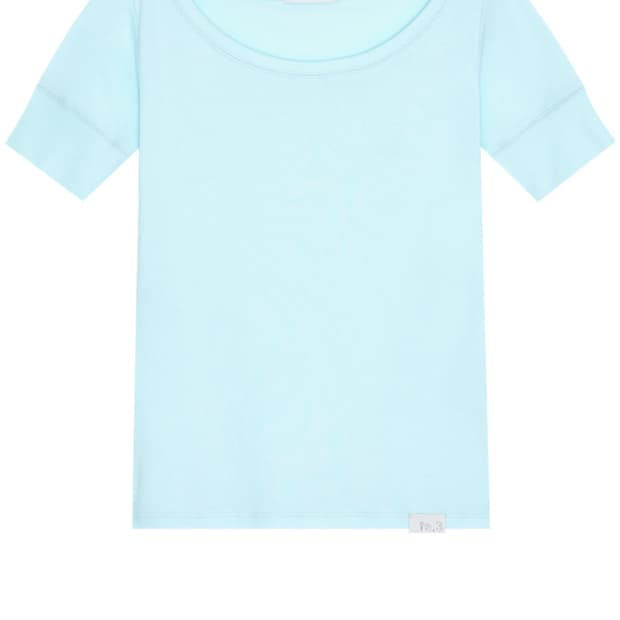 샵페어리 [fe.3] rib half top (mint)