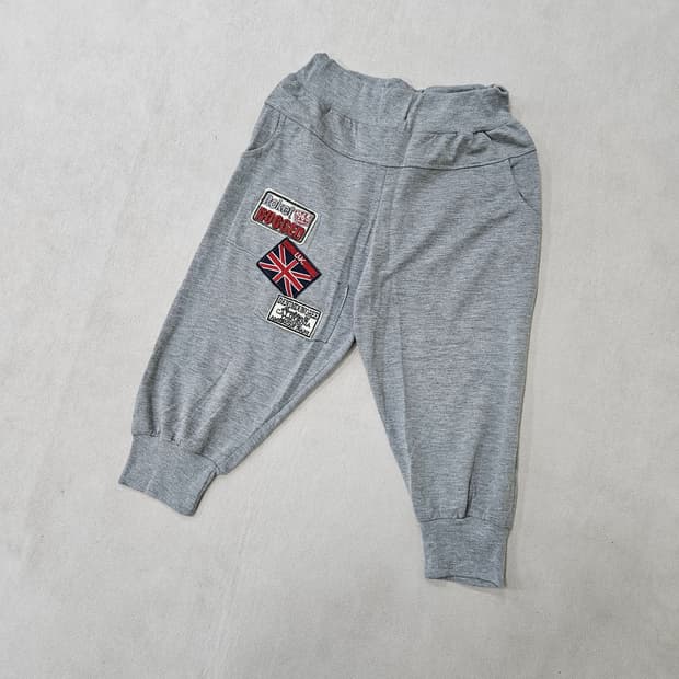 F 빈티지 키즈 조거팬츠 (사용감많음)0403Y