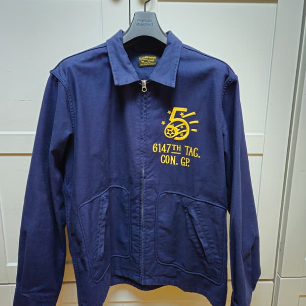 브론슨 논스탁 한국전쟁 6147 전술항공통제단 모스키토 클럽 자켓 XL