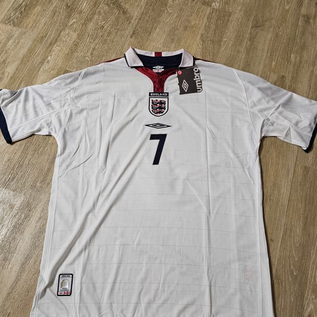 잉글랜드 국가대표 베컴 마킹 올드 유니폼 레트로 유니폼