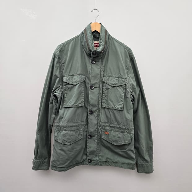 00s 리바이스 올리브 그린 컬러 빈티지 M51 자켓
