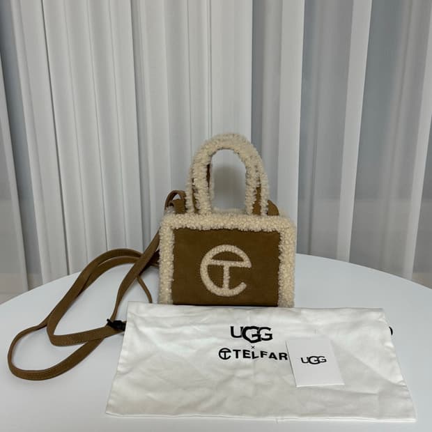 단시간 1회착) 텔파 어그 스몰백 브라운