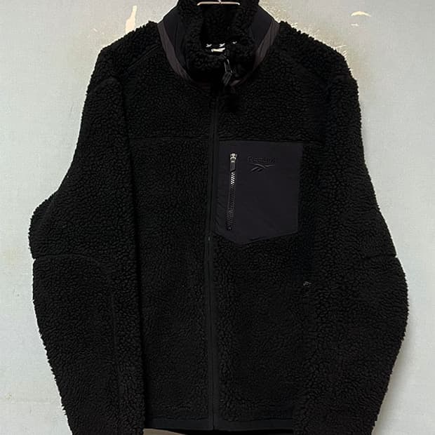 Reebok 리복 남자 후리스점퍼 뽀글이 추동 L 100 