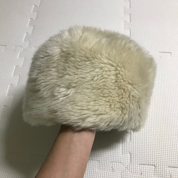 빈티지 퍼 모자