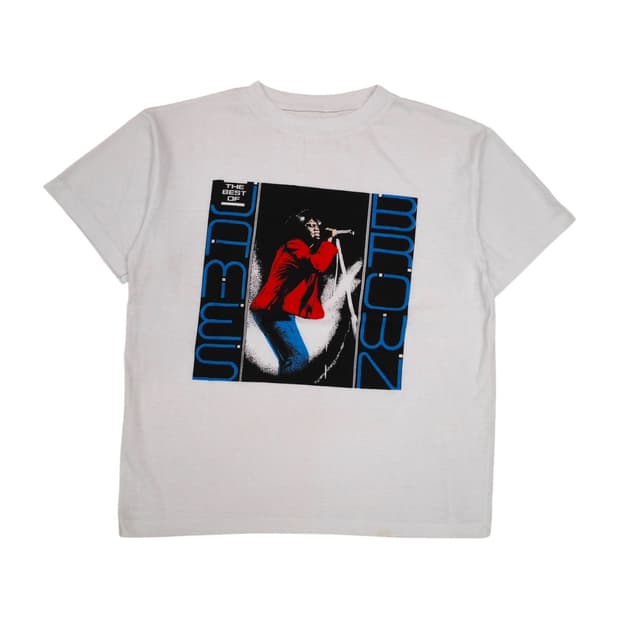 80’s 제임스 브라운 빈티지 티셔츠