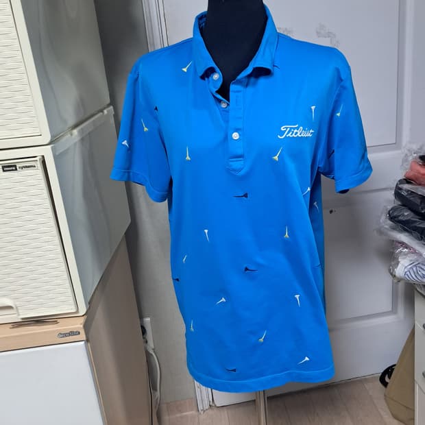 타이틀리스트 남성 골프 반팔 티셔츠 L