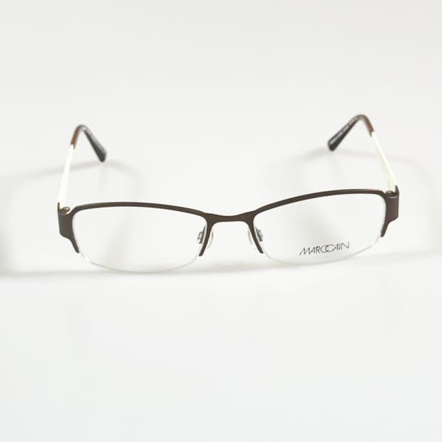 독일제 MARC CAIN 반무테 스퀘어 빈티지 안경
