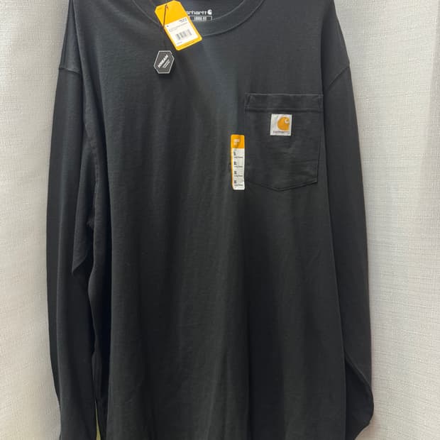 새상품) 칼하트 원포켓 로고 롱슬리브 긴팔 XL(2XL)