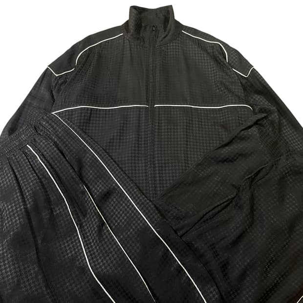 볼란테 울실크 하운드체크 트랙 셋업