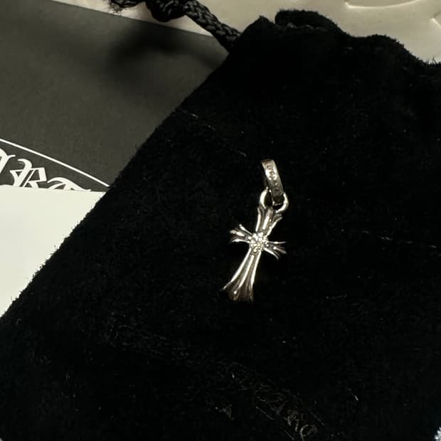 Chrome Hearts 크롬하츠 베이비펫 1p 파베다이아 양면 새상품