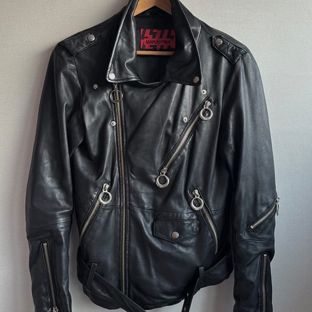 MAKIN JAN MA 09AW Bondage Leather Jacket