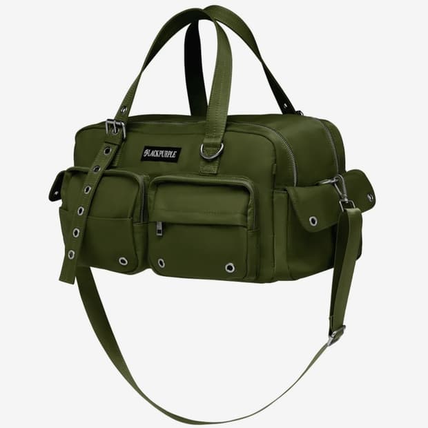 블랙퍼플 오버로드 카고 백 Overload Cargo Bag_Khaki