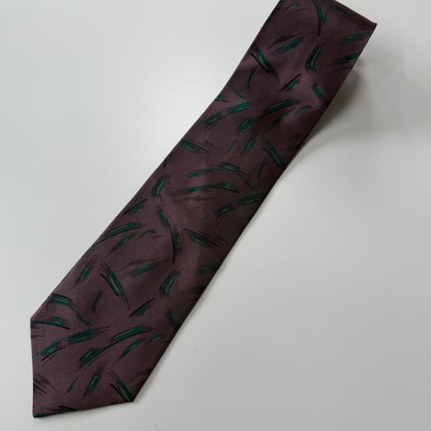 빈티지 실크 넥타이 8.8cm