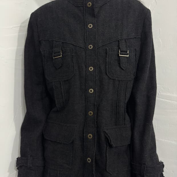 missel pocket design wool jacket