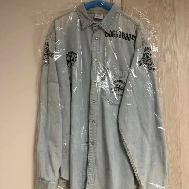 베트멍 리바이스 데님셔츠 M