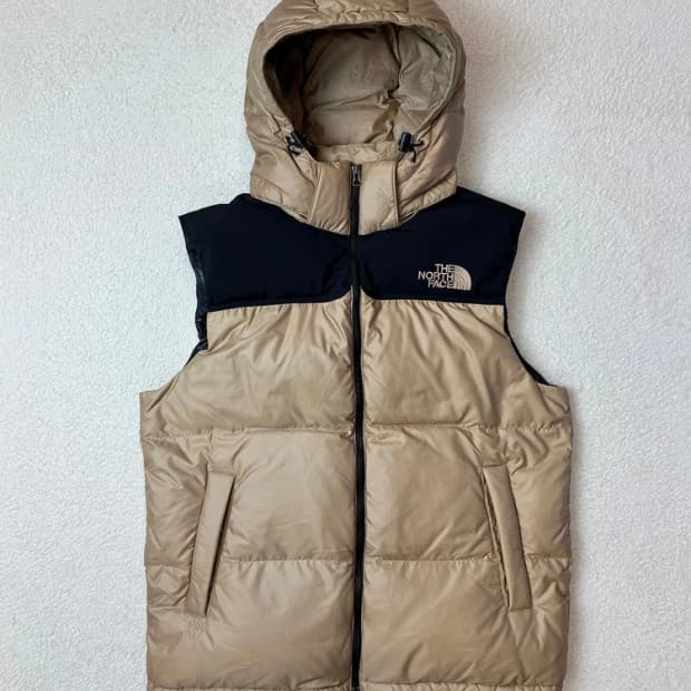 노스페이스 700 화이트라벨 눕시 구스 다운 패딩 베스트 PN6036