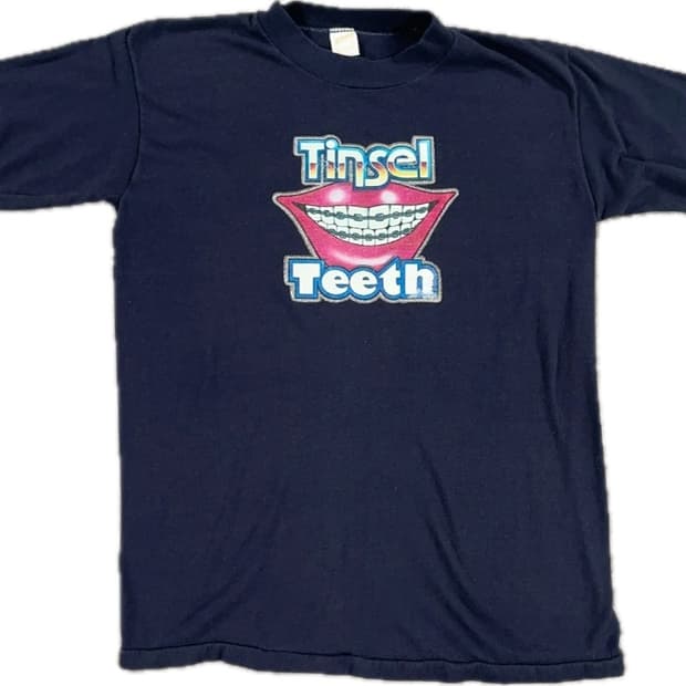 80s tensel teeth 반팔티셔츠