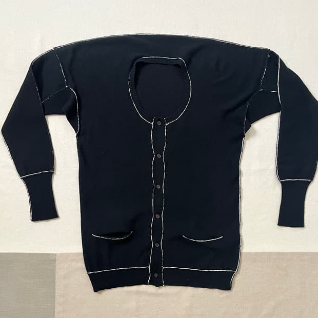 요지야마모토 기모노 스티치 가디건 yohji yamamoto Y’s
