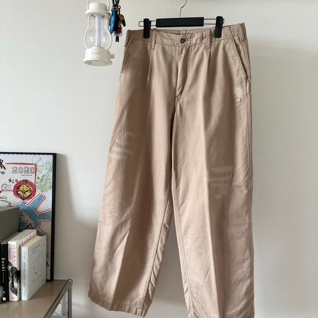 아크네 스튜디오 워크웨어 트라우져 데저트 베이지