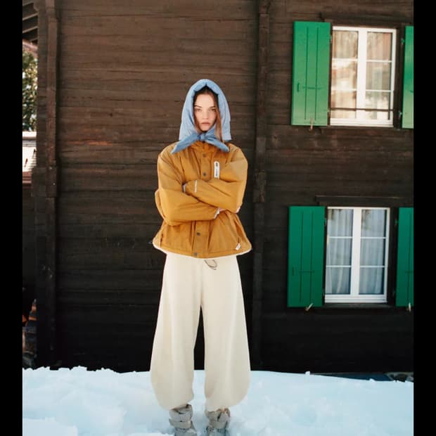 [XS] 자라x앤드 원더 리버시블 자켓 머스타드