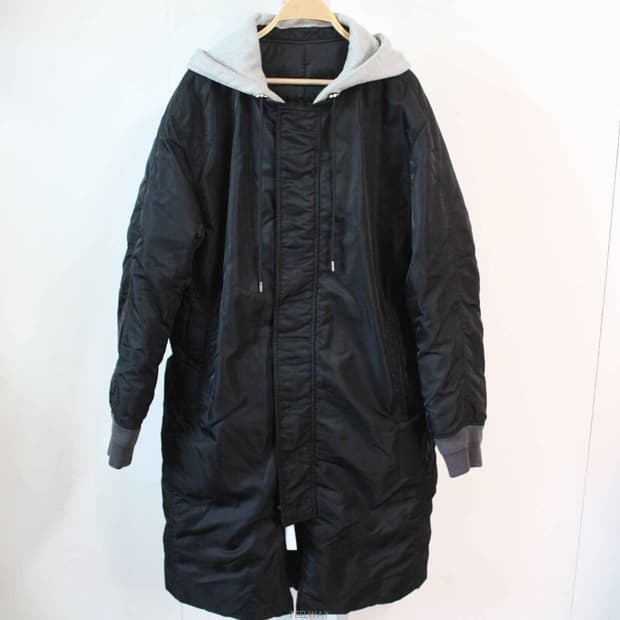 W-4007/솔리드옴므 정품 남성용 거위털 후드 패딩 50