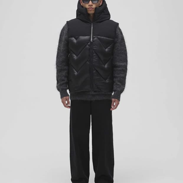 Black Crows Unisex 다운 베스트 (L size)