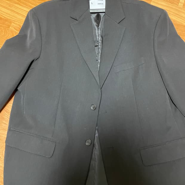 시그니처 세미오버핏 싱글 블레이저 L