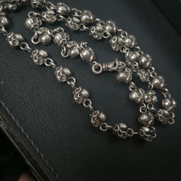 크롬하츠 하트 타이니 넥클리스 20인치