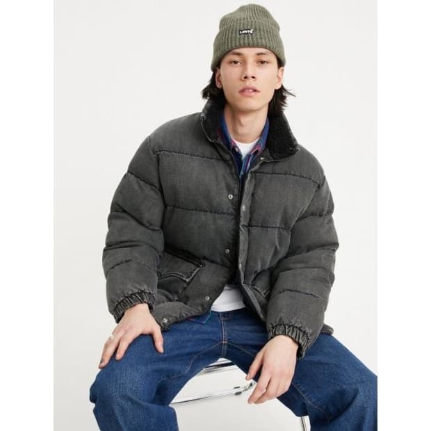 리바이스 웨스턴 슈퍼 푸퍼 다운자켓 S 사이즈