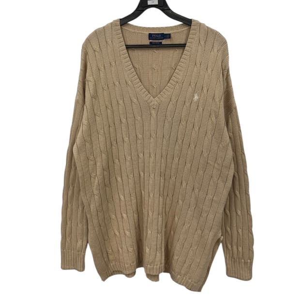 폴로랄프로렌 울 케이블 니트