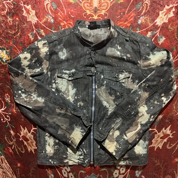 Diesel paint drip jacket