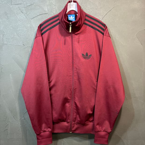 [M] ADIDAS 아디다스 버건디 파이어버드 져지