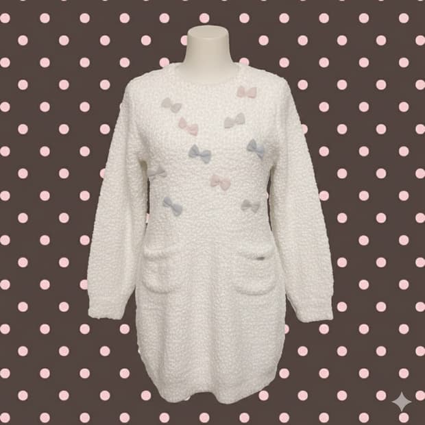 🎀 폭닥 히메갸루 / 라떼갸루 니트 원피스 🍫💝