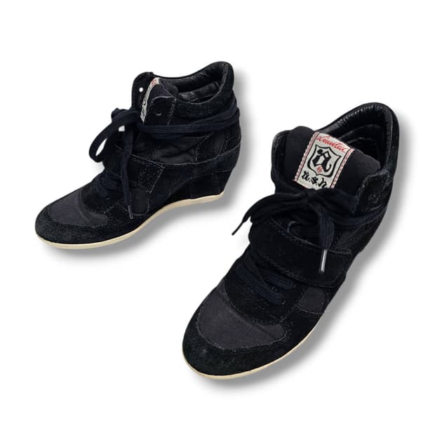 36  Ash 아쉬 스웨이드 웨지힐 스니커즈