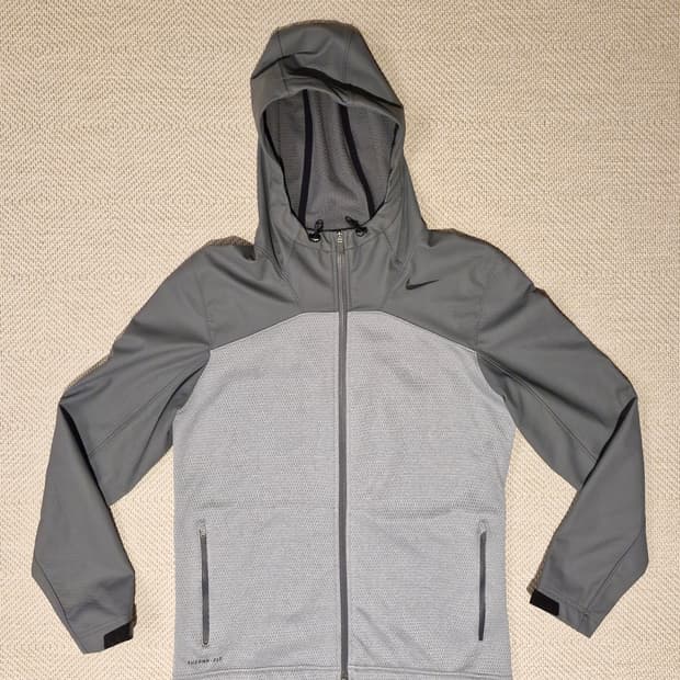 나이키 써마핏 기모 후드 집업 M 