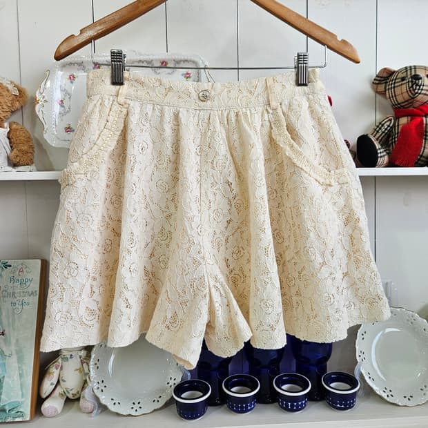 엑시즈팜(Axes Femme) 레이스 팬츠